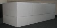 Ottofond Acrylsch&uuml;rze Galia II 175 cm, wei&szlig;, Modell A