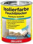 Decotric Isolierfarbe Feuchtblocker 750 ml wei&szlig;