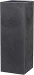 Scheurich Pflanzgef&auml;&szlig; C-Cube High Serie 240 schwarz granit 70 cm