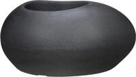 Scheurich Pflanzgef&auml;&szlig; Flow Serie 280 schwarz-granit &Oslash; 73 cm