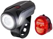 Sigma LED Fahrradbeleuchtungsset Akku Aura 35 Lux
