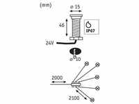 Paulmann Plug & Shine Einbauleuchten Set MicroPen II Outdoor