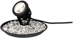 Paulmann Plug & Shine LED Teichleuchte Outdoor schwarz 20 cm warmwei&szlig;