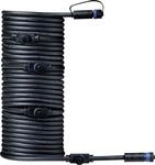 Paulmann Plug & Shine Verbindungskabel Outdoor schwarz 10 m 5er
