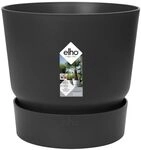Elho Pflanztopf Greenville &Oslash; 25 x 23 cm living schwarz