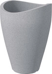 Scheurich Pflanzgef&auml;&szlig; Wave Globe High Serie 254 granit grau 54 cm