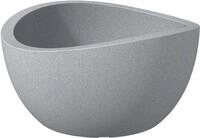 Scheurich Pflanzschale Wave GlobeSerie 252 granit grau &Oslash; 40 cm