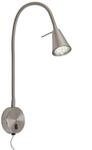 Briloner LED Wandleuchte Comfort Light GU10 nickel matt 20,5 cm 5 W