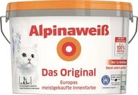 Alpinawei&szlig; Das Original Wandfarbe 1 L wei&szlig; matt