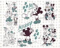 Komar Vlies Fototapete Mickey and Friends 350 x 280 cm