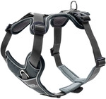 Hunter Hundegeschirr Divo S-M grau/grau