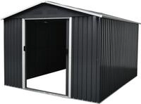 Pergart Metallger&auml;tehaus Dresden II 108 291 x 226 cm schiefer-creme