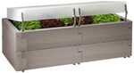 Gardenstar Hochbeet Woody Set 130 x 60 x 52 cm, inkl. 2 Thermohauben