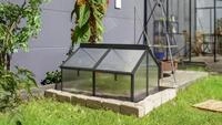 Vitavia Fr&uuml;hbeet Gaia Jumbo HKP 119 x 83 x 72 cm schwarz