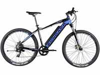 Zündapp E-Bike MTB Z801 Herren 27,5 Zoll RH 48cm 21-Gang 417 Wh schwarz blau