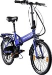 Zündapp E-Bike Faltrad Z101 20 Zoll RH 37cm 6-Gang 270 Wh blau Zündapp E-Bike Faltrad Z101 20 Zoll RH 37cm 6-Gang 270 Wh blau