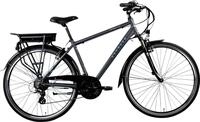 Z&uuml;ndapp E-Bike Trekking Green Herren 7.7 28 Zoll 21-Gang 536 Wh grau blau