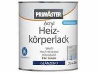 Primaster Acryl Heizkörperlack 2 L weiß glänzend GLO765100370