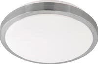 Eglo LED Deckenleuchte Competa 1 nickel-matt &Oslash; 32,5 cm 22 W, warmwei&szlig;