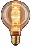 Paulmann LED Vintage Leuchtmittel Globe G95 E27 4 W gold mit Innenkolben