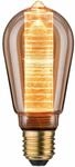 Paulmann LED Vintage Leuchtmittel Kolben ST64 E27 4 W gold mit Innenkolben