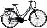 Z&uuml;ndapp E-Bike Trekking Green Damen 7.7 28 Zoll 21-Gang 536 Wh grau blau