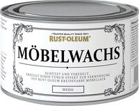 Rust-Oleum Kreidefarbe M&ouml;belwachs 400 ml wei&szlig;