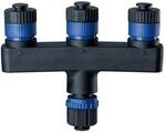 Paulmann Plug & Shine Verteiler 3-fach Outdoor schwarz