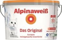 Alpinawei&szlig; Das Original Wandfarbe 4 L wei&szlig; matt