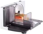 Unold Allesschneider Curve Silver 100 Watt, Wellenschliffmesser, silber