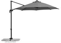 Schneider Ampelschirm Rhodos Blacklight anthrazit &Oslash; 300 cm