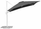 Schneider Sonnenschirm Rhodos Twist Bianco anthrazit 300 x 300 cm