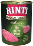Rinti Singlefleisch Exclusive Hundenassfutter Adult getreidefrei 800 g Pute
