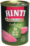 Rinti Singlefleisch Exclusive Hundenassfutter Adult getreidefrei 400 g Pute