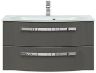Pelipal Waschtischunterschrank Fokus 4005 mit Glaswaschtisch, Breite 92 cm