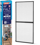 tesa Fliegenschutz-T&uuml;r FALT 100 x 220 cm anthrazit/anthrazit k&uuml;rzbar