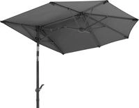 Schneider Sonnenschirm Salerno mezza anthrazit 150 x 150 cm