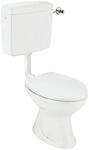 Cornat Komplett-Stand-Tiefsp&uuml;l-WC inkl. WC-Sitz, wei&szlig;