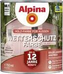 Alpina Wetterschutzfarbe halbdeckend 0,75 L kirschbl&uuml;tenrosa