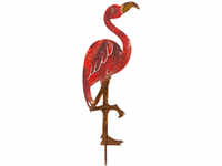 TrendLine Dekostecker Flamingo 117 x 14,5 cm rot GLO660457885