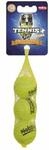 Nobby Tennisball mit Squeaker x S 4,0 cm 3er Netz