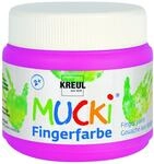 Kreul Mucki Fingerfarbe neonpink 150 ml