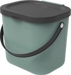 Rotho M&uuml;lltrennungssystem Albula 6 L mistletoe green Recyclingbeh&auml;lter