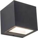 Lutec LED Au&szlig;enwandleuchte Gemini anthrazit Up- & Downlight