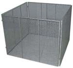 TrendLine Metall-Komposter 100 x 100 x 80 cm