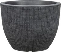Scheurich Pflanzgef&auml;&szlig; Barceo &Oslash; 47 x 47 cm stony black
