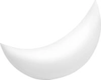 Intex LED Schwimmleuchte Halbmond 135 x 43 x 89 cm (L x B x H)