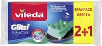 Vileda Topfreiniger Glitzi Pur Active 2+1 3 St&uuml;ck