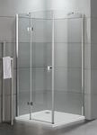TrendLine Dusch-Dreht&uuml;r links mit Seitenwand Easy-6 90 x 90 cm Klarglas