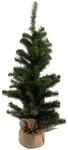 Mini Weihnachtsbaum im Jutesack 90 cm